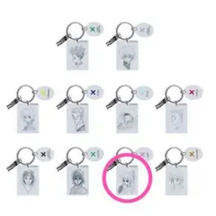 ハンターハンター　クリアベースキーホルダー（マチ）