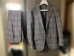 MEN’S BIGI　メンズビギ メランジチェック ストレッチジャケット