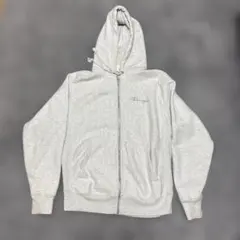 Champion REVERSE WEAVE ジップアップパーカー グレー M