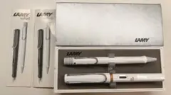 【限定品】LAMY safari 万年筆ボールペン 2007年 白ケース付 美品のサムネイル