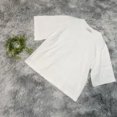 PUBLIC TOKYO カットソー 白 フリーサイズ 半袖 シンプル 日本製のサムネイル