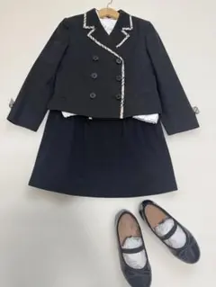 BURBERRYバーバリー4点ジャケットワンピース120プティマイン靴卒入学式