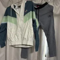 Nike ナイロンジャケットとスウェットパンツセット