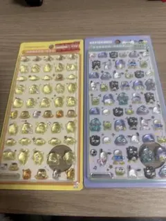 サンリオ　ボンボンドロップシール　ミニ　はぴだんぶい、ポムポムプリン