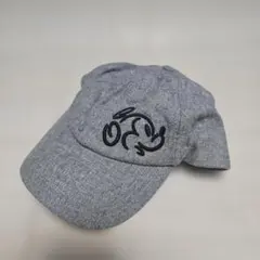 WDW ミッキー刺繍 キャップ グレーのサムネイル