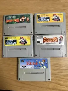 スーパーファミコンソフト 5本セット