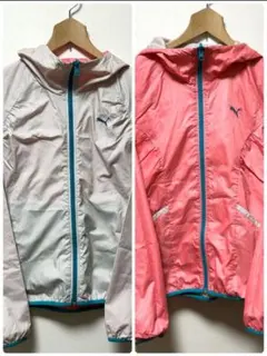 PUMA プーマ レディース リバーシブルウィンドブレーカー　Mサイズ