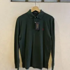Polo Ralph Lauren 長袖ポロシャツ ダークグリーン 新品