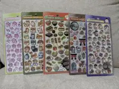 正規品 和柄 ボンボンドロップシール 5枚セット