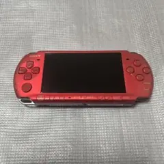 美品 sony psp 3000 ラディアントレッド