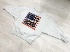 RODEO CROWNS ロデオクラウンズ トレーナー　バンダナ柄