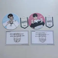 txt スビン アクスタ 缶バッジ ポストカード トレカ - メルカリ