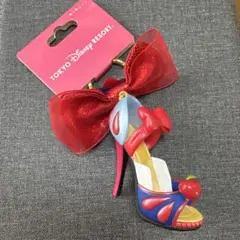 ディズニー　白雪姫　ハイヒールキーホルダー