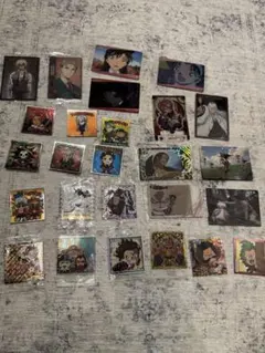 アニメキャラクター ホログラムシールセット