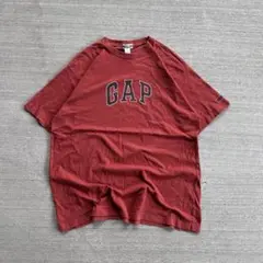 90s OLD GAP ロゴ リンガーネック 半袖 tシャツ カットソー メンズ 