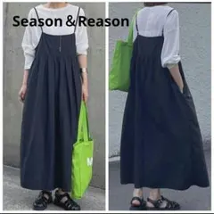 Season＆Reason　しまむら　 ヴィンテージキャミソールワンピース　L