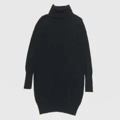 カシミヤ100% UNIQLO カシミヤタートルネックワンピース HW-314