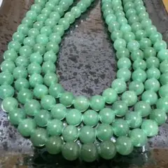 「C5968」天然石　グリーン アベンチュリン 8mm 1連