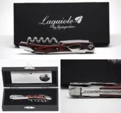 新品　ラギオール　ソムリエナイフ ローズウッド　ワインオープナー　木箱入りのサムネイル