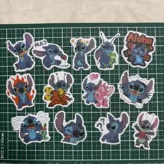 スティッチ ステッカー 13枚セット
