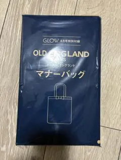 GLOW グロー　26年4月号 【付録】 OLD ENGLAND　マナーバッグ
