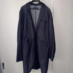 URBAN RESEARCH ニットデニムチェスターコート 40(メンズ)