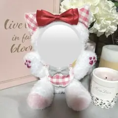 ハンドメイド　ぬい服　着ぐるみ　16cm用　おすわりぬい服　にじぬい