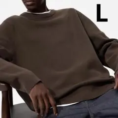 【ノリ様専用】UNIQLO ウォッシャブルミラノリブクルーネックセーター DAR