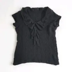 【美品✨】ミーバイイッセイミヤケ カリフラワー 半袖カットソー フリルのサムネイル