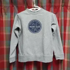 mont-bell グレー トレーナー　サイズ　150㎝
