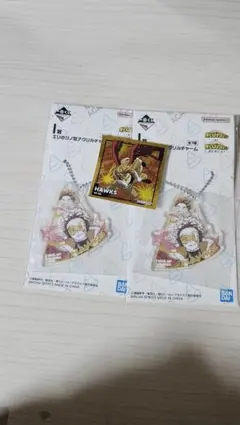 僕のヒーローアカデミア ヒロアカ ホークス ステッカー ツノ型アクリルチャーム