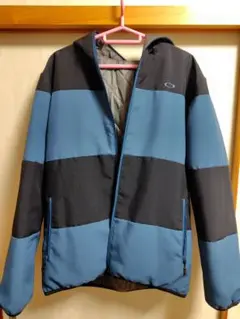 古着　オークリー　フード付きジャンパー　リバーシブル　L
