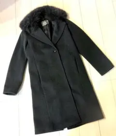 美品♡UNITEDARROWS♡ ロングコートファー 取り外し可