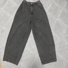GU バレルレッグジーンズ　160