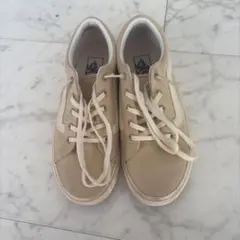 Vans ベージュ スニーカー