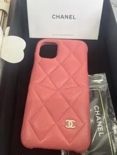 CHANEL マトラッセ iPhoneケース ピンクのサムネイル