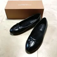 green label relaxing リボン パンプス フラット モコモコのサムネイル