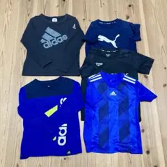 Tシャツセット　adidas PUMA DUARIG 半袖　長袖　130サイズ
