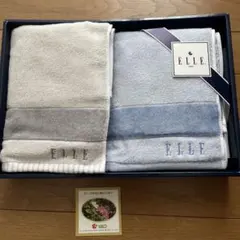 ELLE タオルセット　2枚