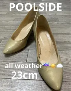 ベージュ パンプス POOL SIDE ALL WEATHER 23cmカネマツのサムネイル