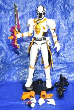 パワーレンジャー ダイノサンダー ホワイトレンジャー(アバレキラー