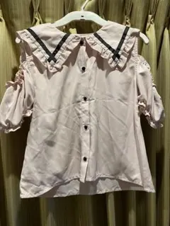 feliz様専用しまむらのリッカリッカ×サンリオコラボ マイメロセーラーブラウス