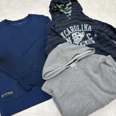 【130cm】男の子 トップス3点セット コムサイズム/NEXT/他 まとめ売り