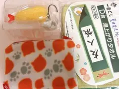 夏目友人帳　ニャンコ先生　一番くじ、付録3点セット　エビフライ