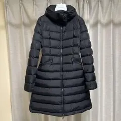 MONCLER フラメッテ　ダウンコート ブラック　00のサムネイル