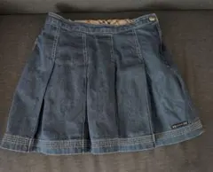 Burberry　バーバリー キッズ　120 デニム スカート 美品　送料無料