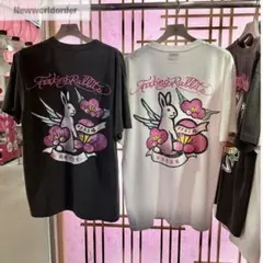 FR2梅 ラビットタトゥ デザイン Tシャツのサムネイル