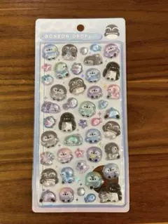 【正規品】ボンボンドロップシール オリジナル　水族館限定　ペンギン　海の生き物