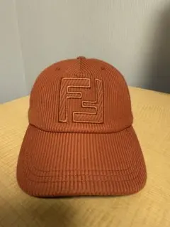 FENDI キャップ　オレンジ コーデュロイ ベースボールキャップ 2025年最新】Fendi メンズ キャップの人気アイテム - メルカリ