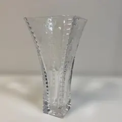 クリスタルガラス 花瓶 マイセンフラワーベースのサムネイル